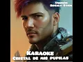 CRISTAL DE MIS PUPILAS -KARAOKE-
