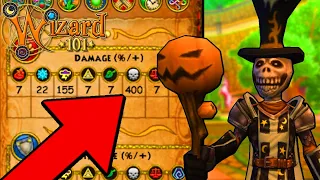 Wizard101 NEW 400 DEATH DAMAGE Setup Level 180 Update