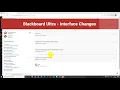 Blackboard Ultra Interface Updates - Dec 2021