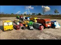 Download Lagu 🚔WADIDAU !!! Mobil Truk Tronton Panjang Bongkar Mainan Mobil Mobilan Truk Molen, Truk Pasir, Ambulan