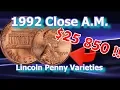 How To Spot a 1992 Close AM Lincoln Penny Worth Money Wide Close AM Pennies Explained