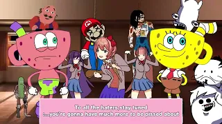 Spongebob Goes To Doki Doki Literature Club 3LAMESTUDIO 