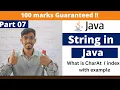 CharAt function in Java string programs in java Important java programs