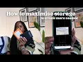 HOW TO MAXIMISE STORAGE ON YOUR PHONE TO CREATE MORE CONTENT