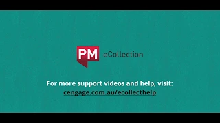 PM eCollection Creating a group or class