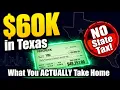 60 000 Salary in Texas After Taxes Real Take-Home Pay Breakdown 2026