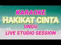 Download Lagu KARAOKE - HAKIKAT CINTA ( UNGU ) Live Studio Session MP3