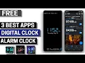 3 Best Free Digital Clock and Alarm Clock Apps for Android 2026