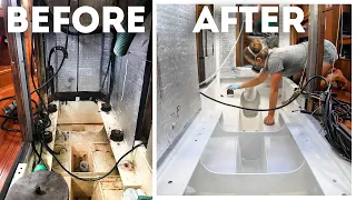 ⛵️Is that really a SAILBOAT’S ENGINE ROOM? 🤩 #172