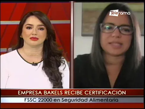 Empresa Bakels recibe certificación FSSC 22000 en seguridad alimentaria