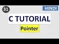 Pointer in C language C Programming tutorial in HINDI