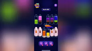 Magic Sort Level 833 Screenshot