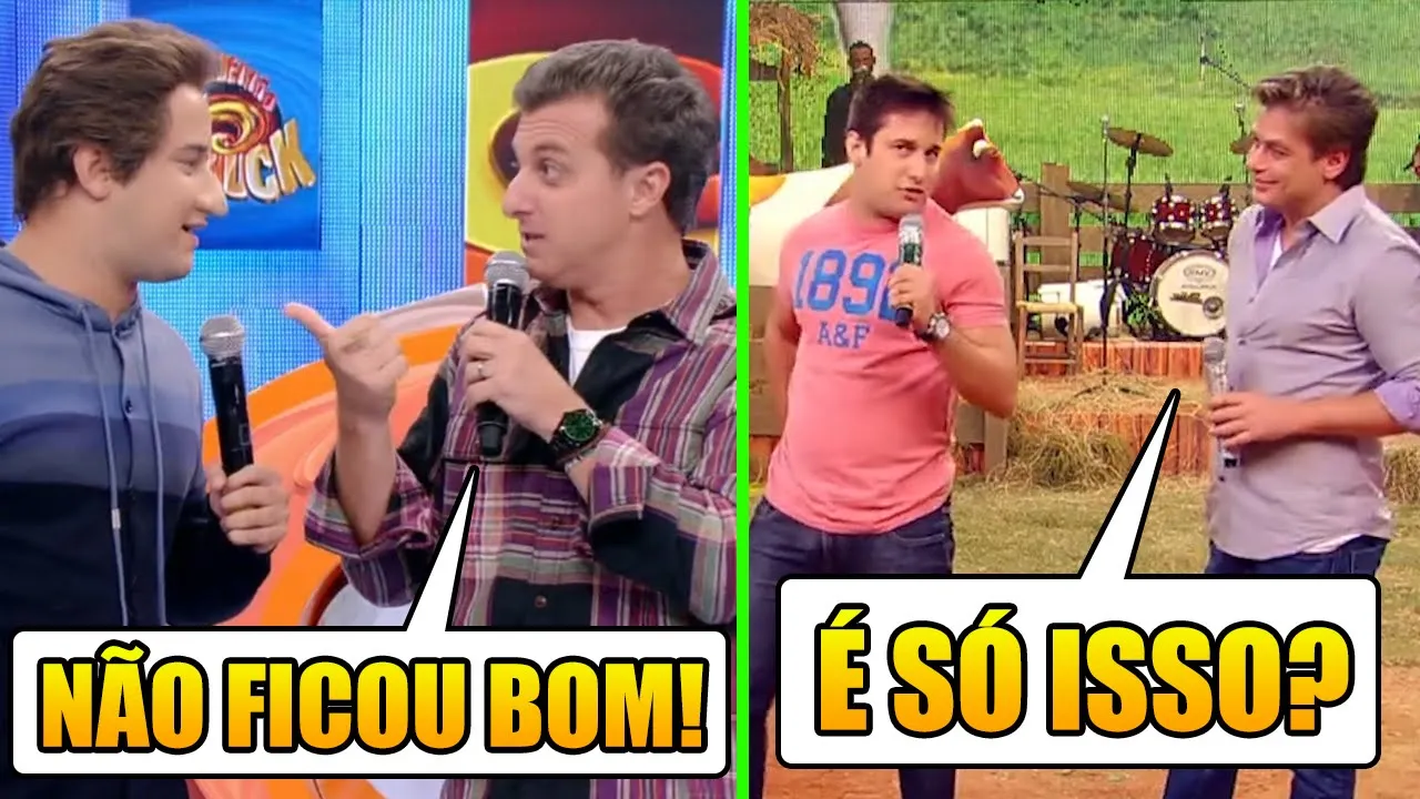 FAMOSOS REAGINDO ÀS SUAS IMITAÇÕES AO VIVO! #4