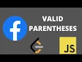 Valid Parentheses - Leetcode 20