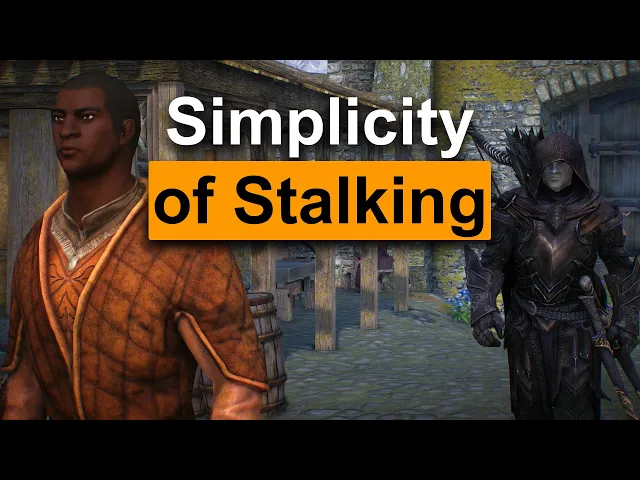 Skyrim Mod: Simplicity of Stalking - automatically follow NPCs