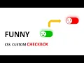 12 CSS Custom Smiley Checkbox Design HTML CSS Tutorial