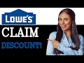 How To Use Lowes Military Discount In Store 2025