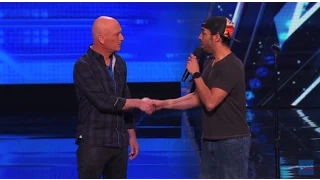 shocking audition by chris jones he makes howie hypnotized americas got talent 2015