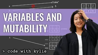 Variables and Mutable vs Immutable Data Types Learning Python for Beginners Code with Kylie