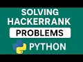 Solving HackerRank Problem Hello World in Python
