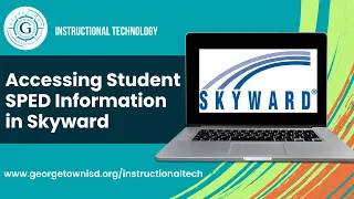 Accessing Student SPED Information in Skyward