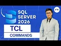 TCL Commands Explained COMMIT ROLLBACK SAVEPOINT Urdu Tutorial SQL Server 2026