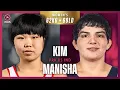 Download Lagu Ok Ju KIM (PRK) vs. Manisha MANISHA (IND) | ASIAN WRESTLING CHAMPIONSHIPS | Gold Medal | WW 62Kg