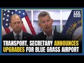 U S transportation secretary announces upgrades for Blue Grass Airport s air traffic control