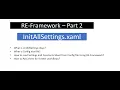 initAllSettings - RE-FrameWork