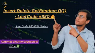 Insert Delete GetRandom O 1 LeetCode 380 Explained Simply HashMap ArrayList Approach
