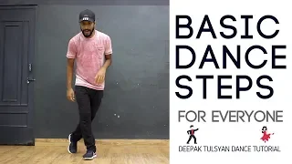 Basic Dance Steps for Everyone 3 Simple Moves Practice Everyday Deepak Tulsyan Part 8