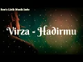 Download Lagu Virza - Hadirmu (Lirik)