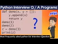 Python Interview Questions in Tamil Be Careful While Coding List Handling