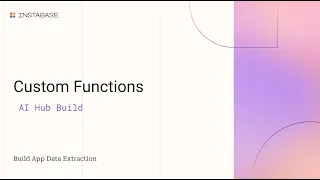 Custom Functions