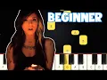 Download Lagu Christina Perri - A Thousand Years Beginner Piano Tutorial MIDI Piano