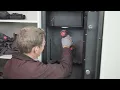 How to install a steel gun safe for the secure storage of firearms Te Tari Pureke