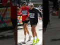 Download Lagu Harry Styles holding hands with his friend Nikolai Haas as he finished the Tokyo marathon - March 2