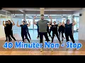 Lagu 40 Minutes Non - Stop Zumba Dance Workout | Exercise To Lose Weight FAST | Step-N-Rise