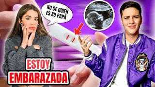 ESTOY EMBARAZADA🤰 Y NO SE DE QUIEN ES - BROMA A CESAR | Carol Castro