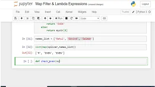 Map Filter and Lambda Expressions in Python Learning Python Advanced Tutorial