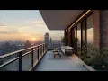 Golden Hour Groove II | City Balcony Jazz at Sunset