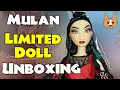 Disney Designer Collection Mulan Limited Edition Doll Disney Ultimate Princess Celebration Unboxing