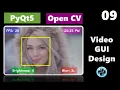 Python Beginners - PytQt5 GUI design with OpenCV