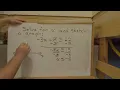 Solve for x and sketch a graph - 3x 7 22
