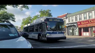MTA NYC Bus Executive of QBR phase 1 Q13 RUSH at Bell Bl 40 Av