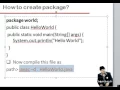 Lecture 9 Packages in Java Part 1 Hindi