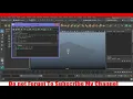How to Lock any attribute for a object by python in Script Editor in Maya 2022 tutorial for beginner