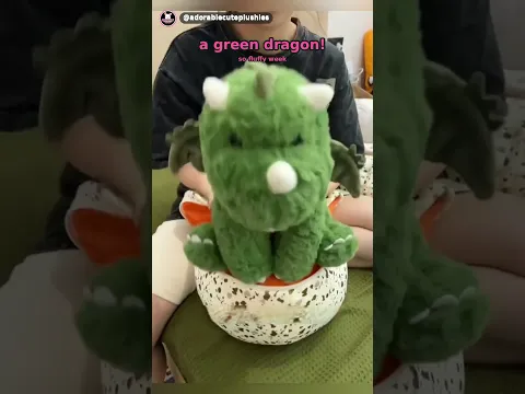 Dragon Egg 🥚 | Unzips into a dragon | Adorable Cute Plushies