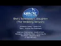 Drew Baldridge - She's Somebody's Daughter (The Wedding Version) [Karaoke Version]