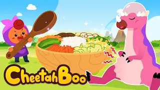 🦖 Hungry Dino? Let's Cook! All Done! 🍚 | Dinosaurs for Kids | #Cheetahboo